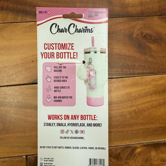 CharCharms Heart Keychain Set - Picture 6 of 6